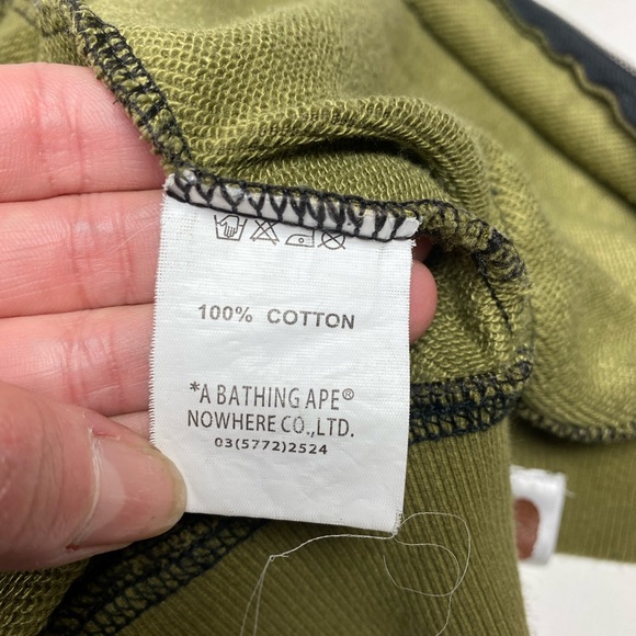 Bape 1/2 Camo shark full zip hoodie jacket - Picture 9 of 16